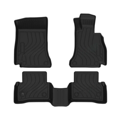 Special Left and Right Steering Wheel Mercedes-Benz C-Class W205/C-Class/C63/C200/C180 Car Tpe Floor Mat Rubber Waterproof (Universal Foot Pad) - rhd-right-hand-drive-14-21-c-class-w205-four-door-version-5-seat-single-layer-tpe-floor-mats-full-tpe-special-car-dedicated
