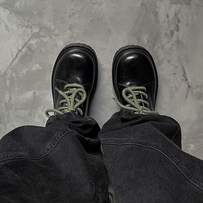 Chaussures Derby haut de gamme ShoeVault, semelles épaisses, rehausseurs de hauteur, style britannique décontracté, idéales pour les trajets quotidiens, grandes pointures M. Modèles en cuir._voghion.com