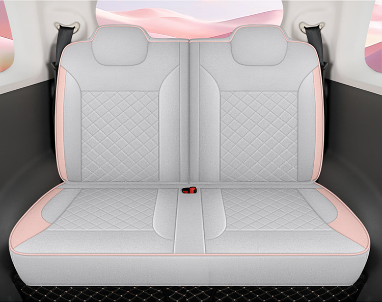 Changan Lumin Waxy Corn Cotton Linen Linen Seat Cover Four-Season Universal Car Seat Cushion Fully Surrounded Breathable Seat Cushion