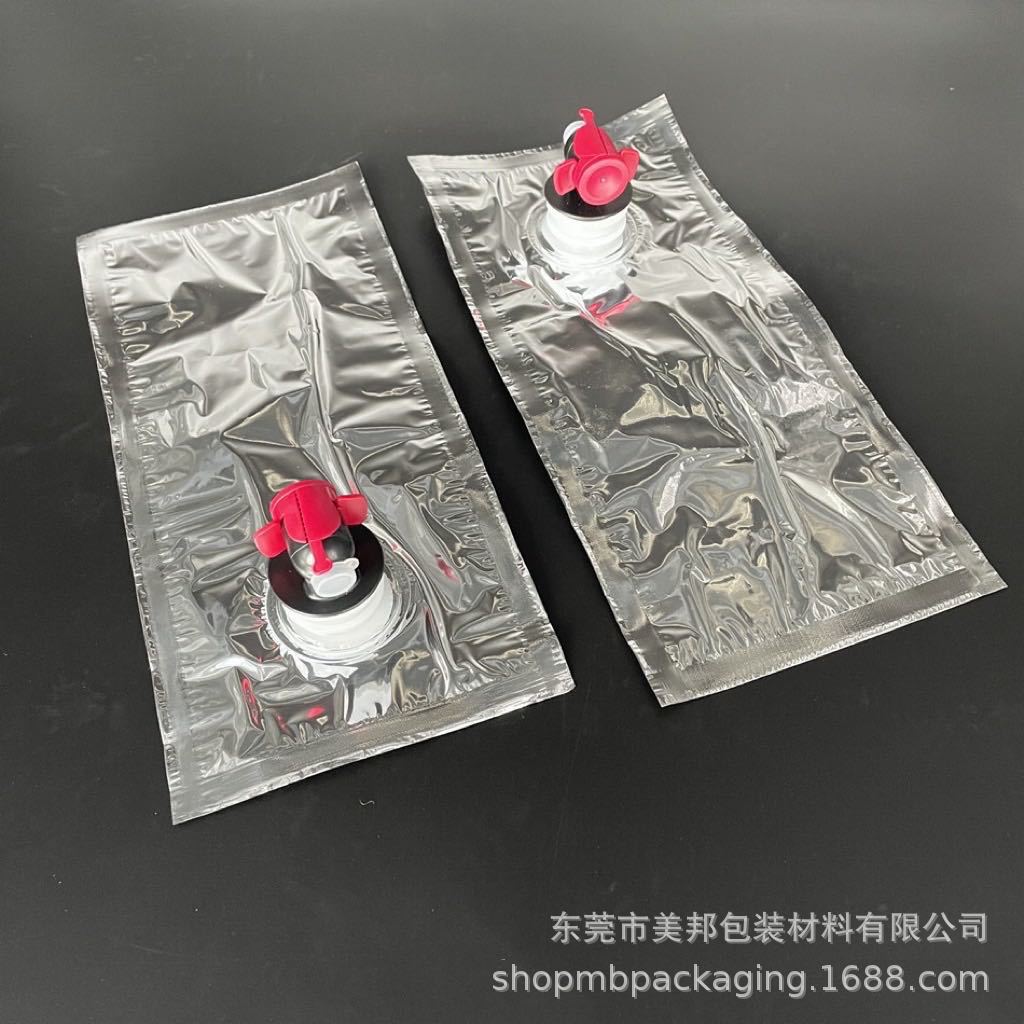 工厂6包一袋10L 15L 20L 25L镀铝蝶阀盒中袋 出口亚马逊红酒袋