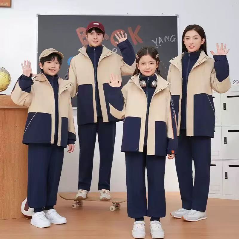 江西上饶校服校服统一中小学生班服园服运动服江西省冬季班服校服