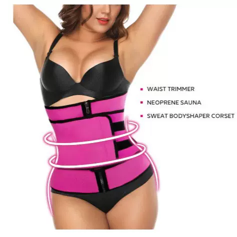 跨境欧美女款塑身衣托胸收腹腰带产后收腹带束腰带塑身衣批发高腰