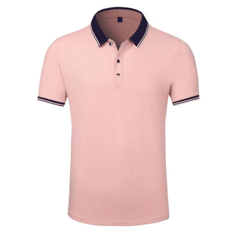 40 camisas de trabajo de manga corta con cuello, de alta gama, para empresas, polos bordados, uniformes de trabajo en grupo, camisetas personalizadas para el verano