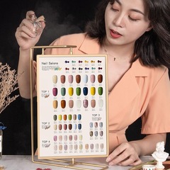 Miwu Cultural Creative Original double-sided rotatable metal photo frame A4 table wedding registration photo price list billboard