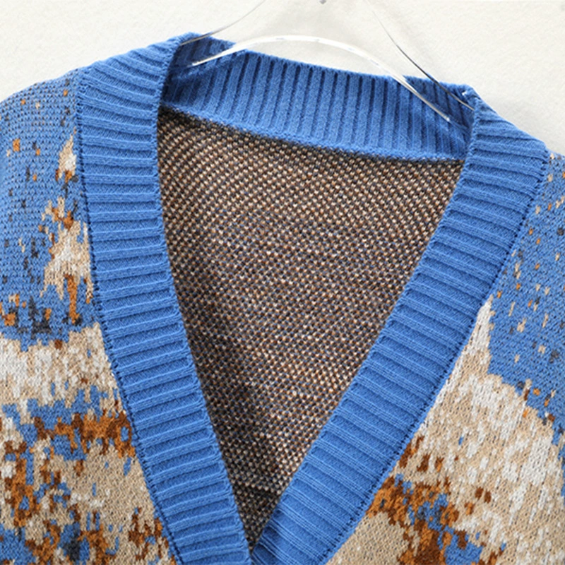 Winter retro cardigan, jacket, 2024 years