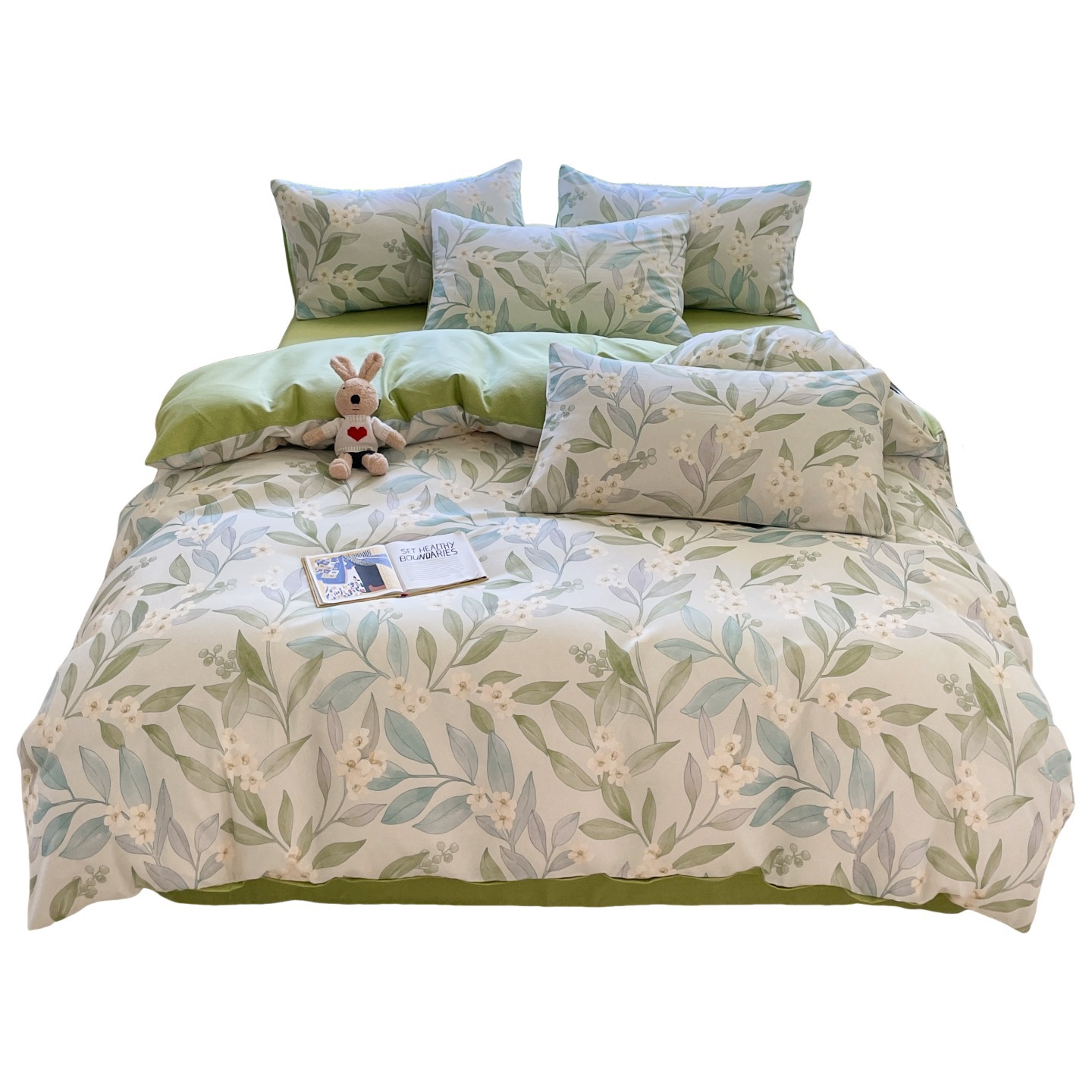 Cama de algodón grueso2025 nuevo conjunto de cuatro piezas colchón sábanas dormitorio de tres piezas conjunto de invierno