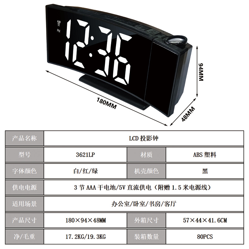 �羳180&deg;��תͶӰ��ʱ�������¶���ʾ���ȿɵ���������ʯӢ��