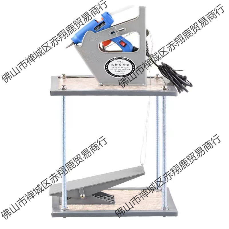 열용량 페달 핫 멜트 접착제 건 스트립 핫 멜트 접착제 건 핫 멜트 접착제 총 스틱 베이스 접착제 랙 열 용량