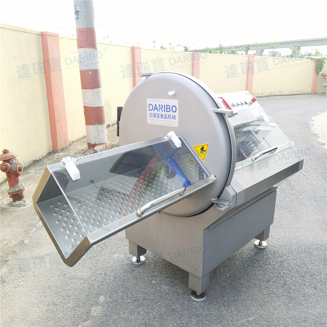 W商用大型猪肋条切条砍排机 冻猪肋排切割厚度可调砍排机有骨无骨