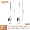 True 316 Stainless Steel Large Table Spoon 2 Pack