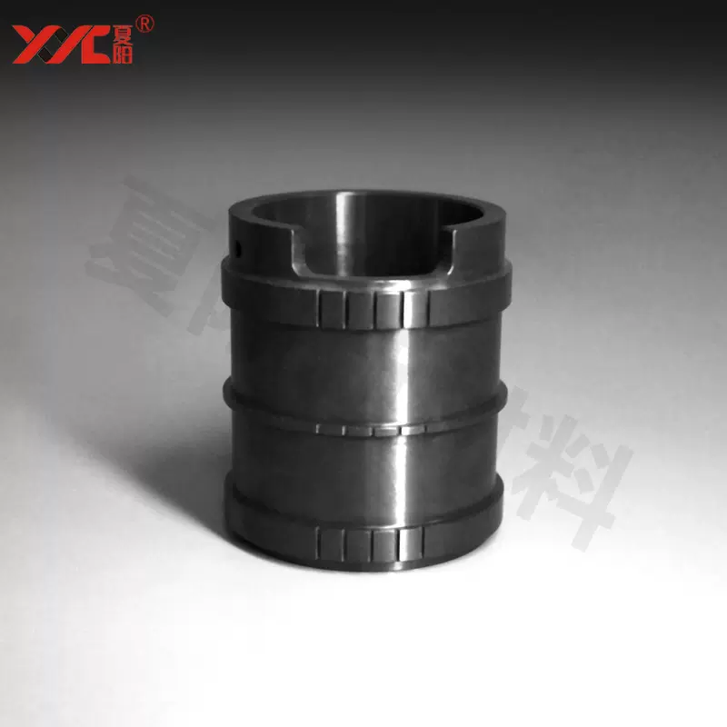 氮化硅陶瓷管套 不导磁 绝缘陶瓷线圈骨架 五轴cnc 内圆磨精加工