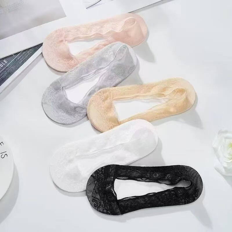 Women's Summer Thin Cotton-Soled Crystal Silk Socks, Anti-Snag Short Boat Socks, Ice Silk Breathable Non-Slip Sweat-Absorbing Socks Women's Summer Thin Cotton-Soled Crystal Silk Socks, Anti-Snag Short Boat Socks, Ice Silk Breathable Non-Slip Sweat-Absorbing Socks