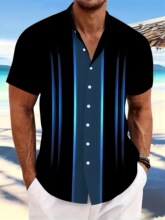 U 68514 Digital Print Short Sleeve Shirts �����Ķ������