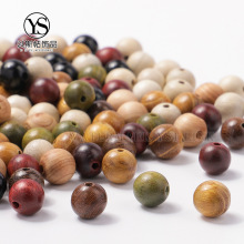 厂家批发檀木珠子绿檀手串散珠DIY佛珠念珠手链项链配件6-10MM