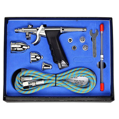 三口径銃式116Bスプレーペンセット家具補修モデル塗装革具に色を塗る0.3 0.5、0.8mm