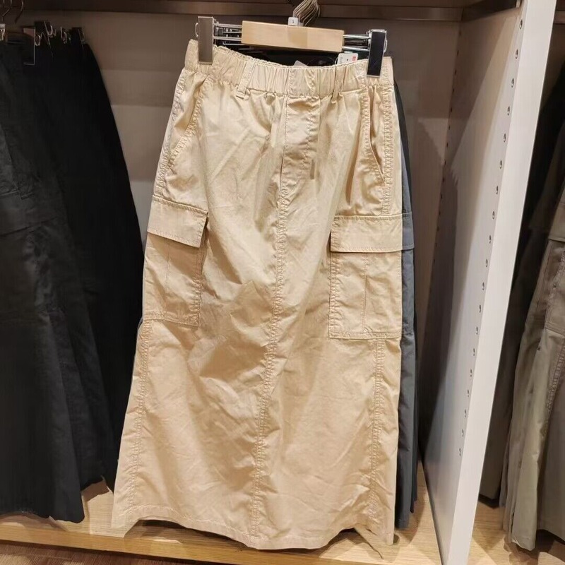 Retention money! Japanese Single 2024 Spring Casual Rear Split Workwear Skirt Skirt Hip Skirt Long Skirt 464890 Retention money! Japanese Single 2024 Spring Casual Rear Split Workwear Skirt Skirt Hip Skirt Long Skirt 464890