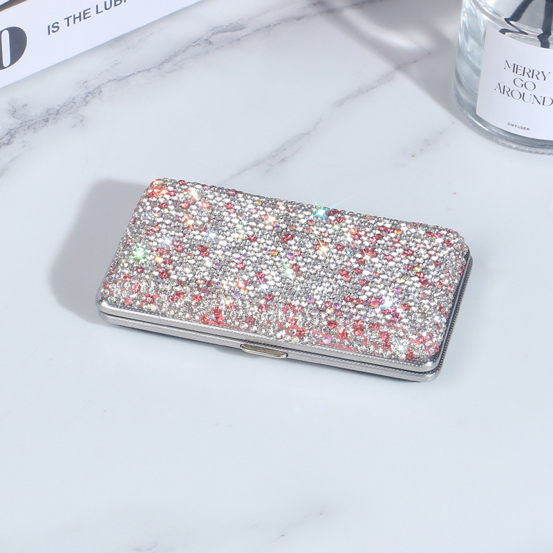 직사각형 담배 상자-클레이-핑크 다이아몬드