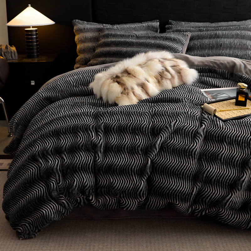 Set de cuatro piezas Mousse-Grey + Dark Grey