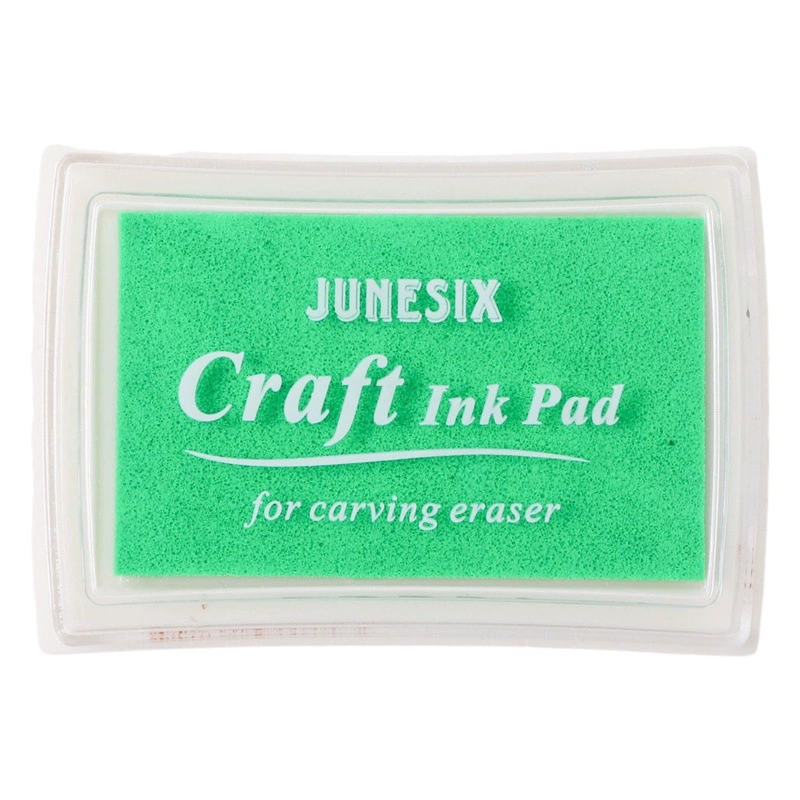 40 цветов Южная Корея креативные канцелярские принадлежности DIY Inkpad печать мате цветная печать масло вогнутая Талия Печатный стол утолщенная губка