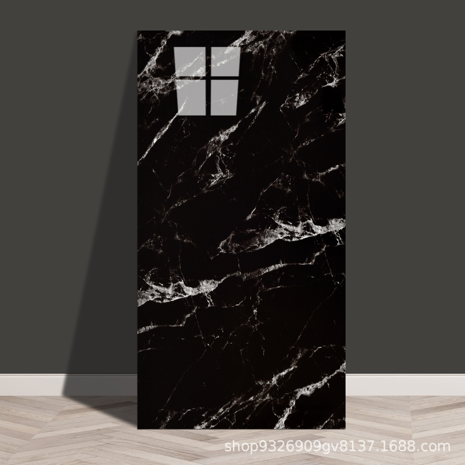 Autoadhesivo adhesivo de pared transfronterizo papel de pared de aluminio plástico imitación de azulejos adhesivo a prueba de agua a prueba de humedad papel de pared decorativo de fondo de baño