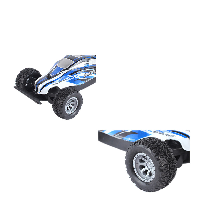 Transfronterizo 1: 28 mini coche modelo de coche de control remoto Amazon LED iluminación a escala completa mini escalador vehículo todoterreno