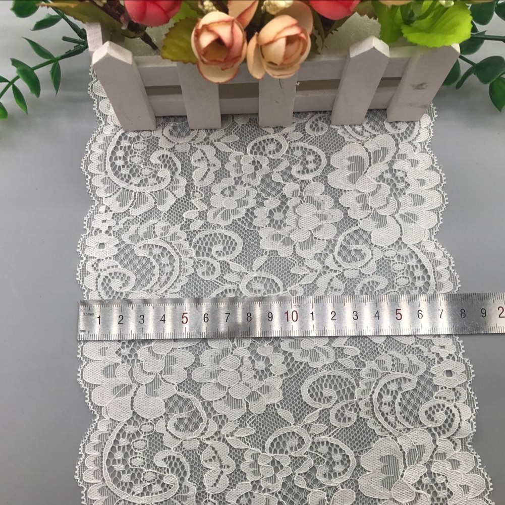 弹力花边花边服装辅料现货供应6066#  宽度18CM