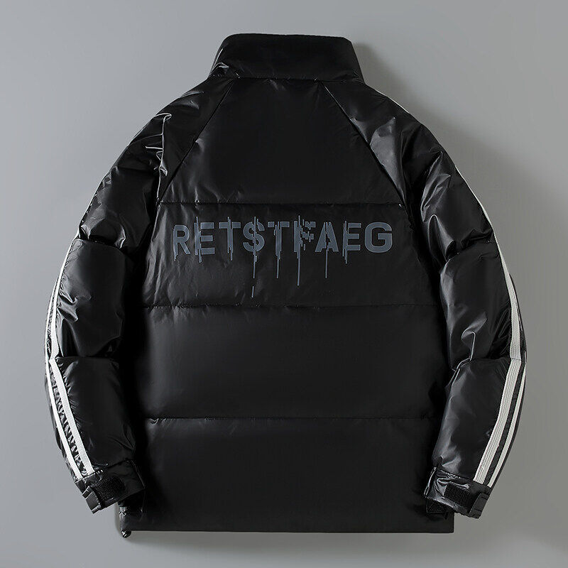 2024 Nieuwe herfst- en winterdonsjas voor heren, warme witte eendendonstrend, verdikte donsjas met opstaande kraag_voghion.com