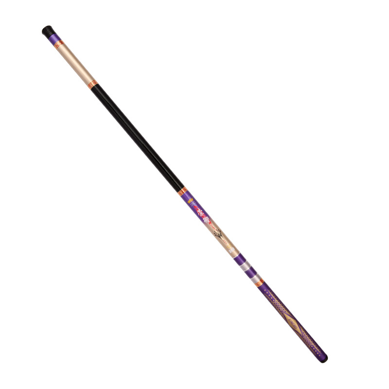 Zhenyi nuevo producto varilla de mano de 2.7 - 7.2 metros varilla de arroyo multicolor opcional contracción 60 cm de caña de pesca al por mayor