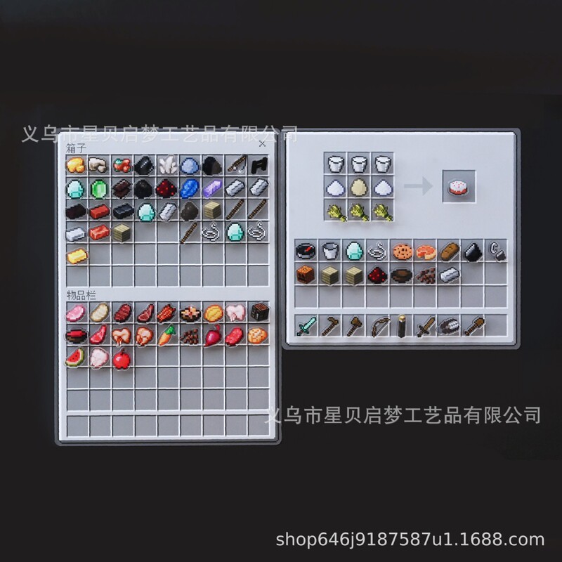 クロスボーダー私の世界ゲームピクセル風冷蔵庫ステッカー磁気装飾マグネットステッカー冷蔵庫ドアステッカー|undefined