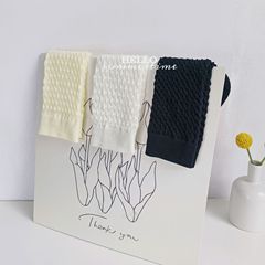 Solid Color Pile Stockings for Girls, Ins White Mid-Calf Stockings for Girls, Scandal Summer Women's Mesh Black Stockings for JK Girls