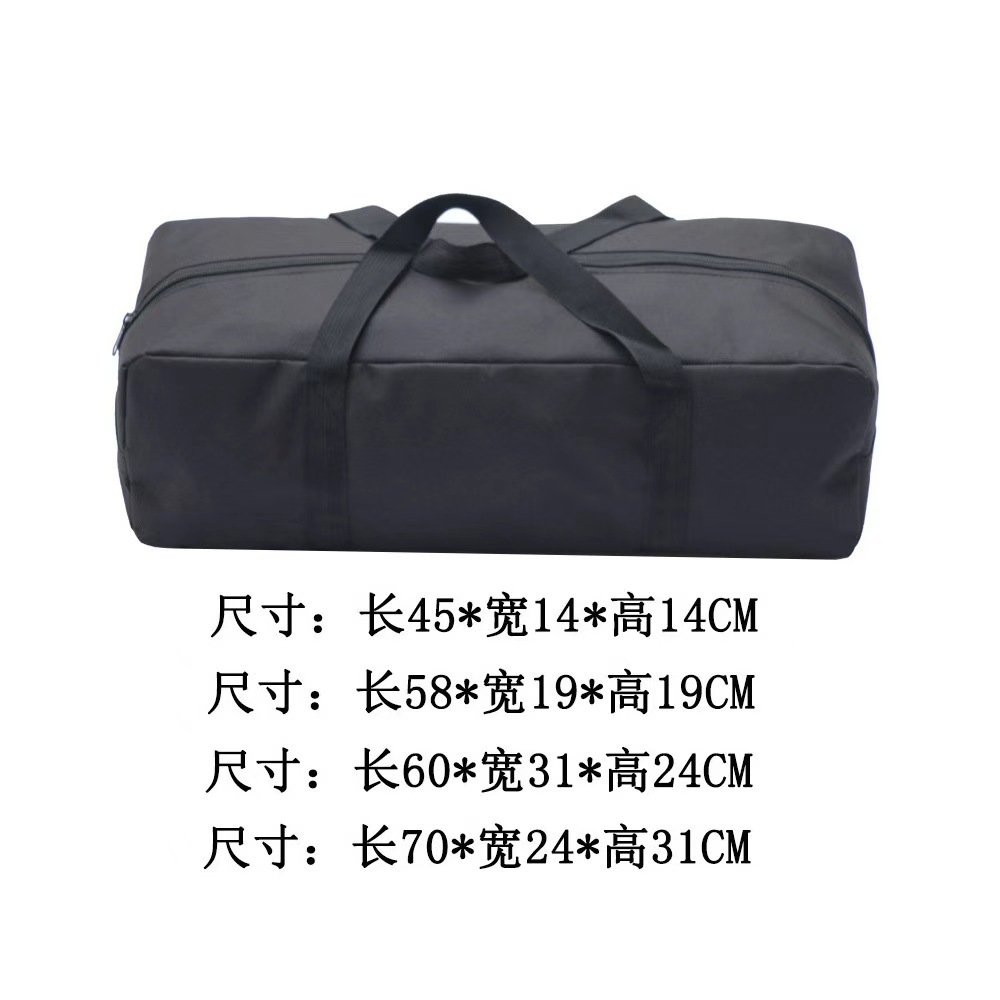 600Dオックスフォード布製収納バッグ、アウトドア用品収納バッグ、テント天幕ポール収納ツール、大容量