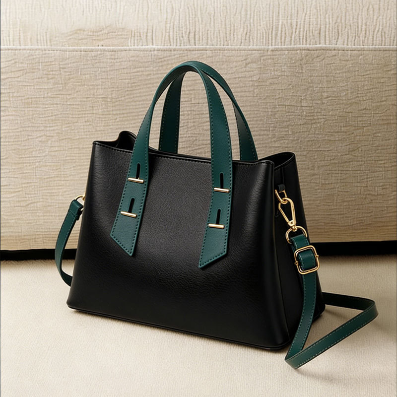 Neue Damen-Tragetasche 2026, schlicht und geräumig, Umhängetasche für Damen, hochwertige Handtasche aus weichem Leder_voghion.com