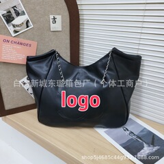 2025跨境购物袋香家新款手提妈咪包腋下云朵包单肩斜挎包批发代发