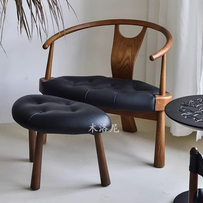 월넛 컬러 + 블랙 극세사 가죽 + 페달