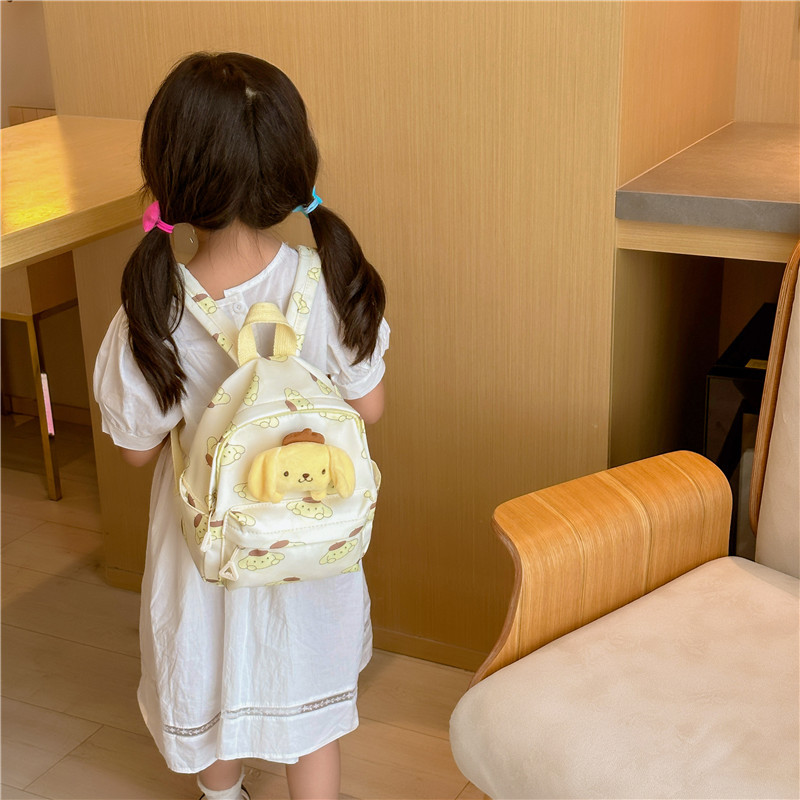 2024 verano nuevos niños de dibujos animados impreso tela Oxford mochila lindo accesorios kindergarten bebé mochila