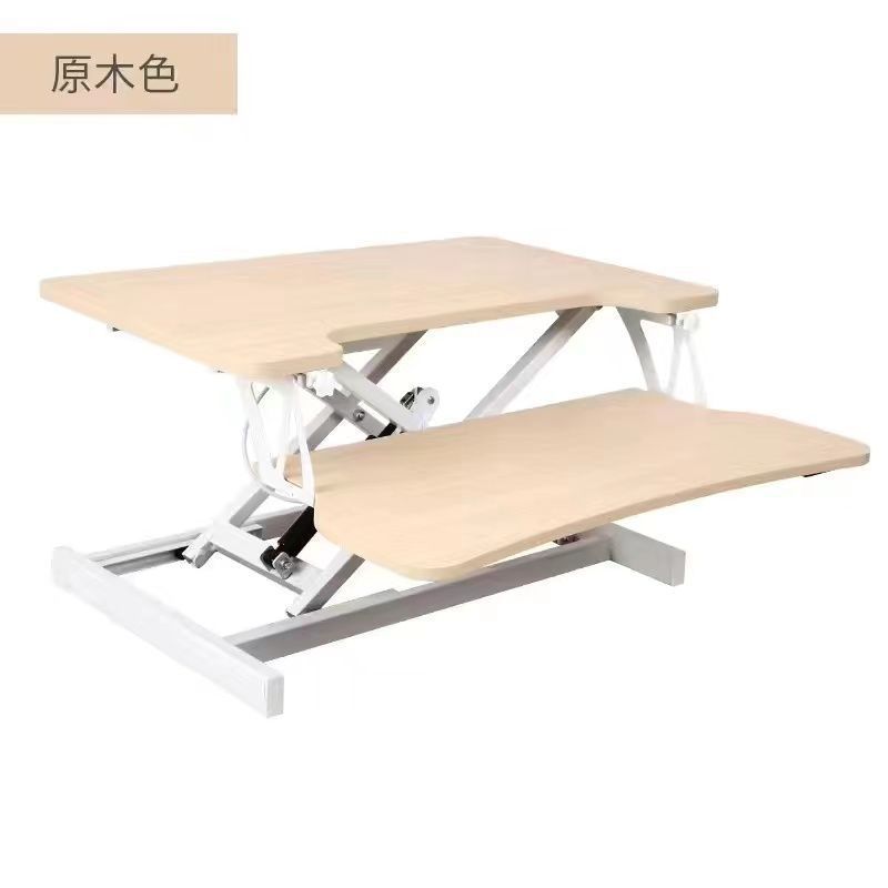 Mesa de elevación de computadora portátil de pie de escritorio de escritorio plegable elevación mesa de soporte