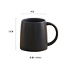 Coffee high quality cup, capacious straw with glass, custom made