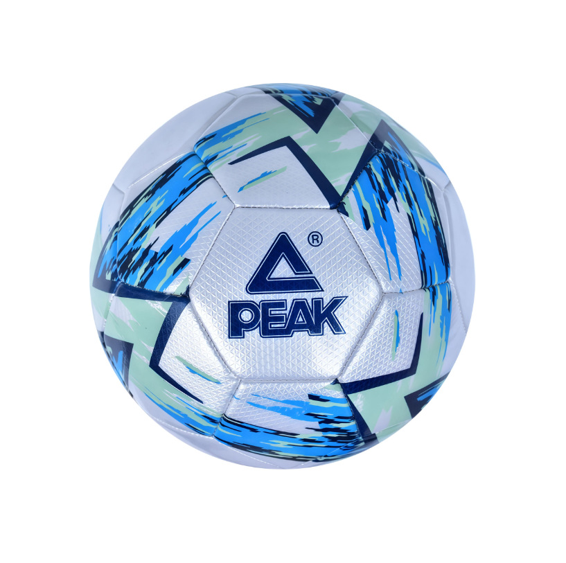 피크 크리스탈 다이아몬드 패턴 블루 축구공