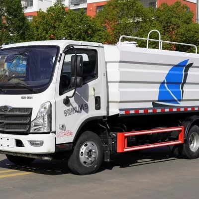 Export Foreign Trade Sprinkler Truck Foton Blue Brand 7 Cubic Meter Sprinkler Truck Sprinkler Truck Fog Cannon Truck Manufacturer Wholesale Price (Suvarma maşınları)