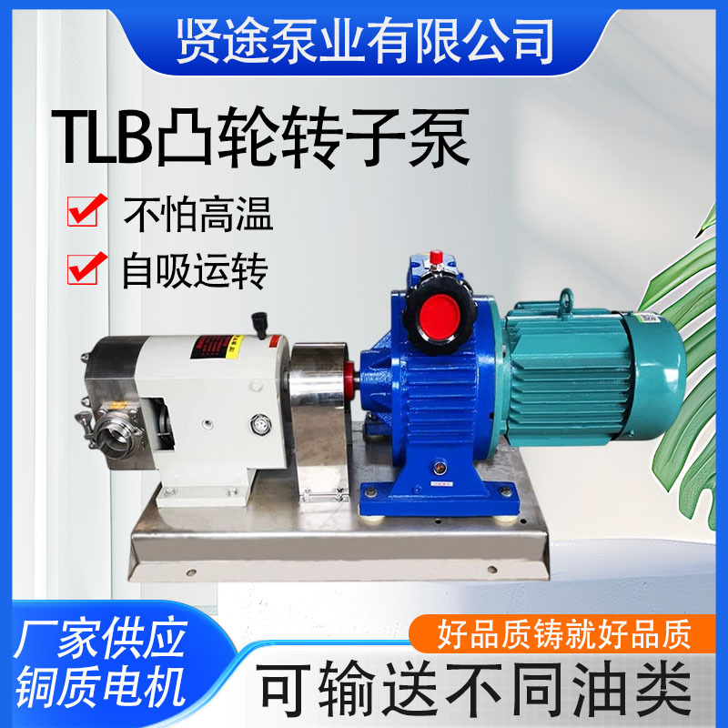 现货凸轮转子泵树脂化工泵 LB1/0.6高粘度保温转子泵输送泵现货