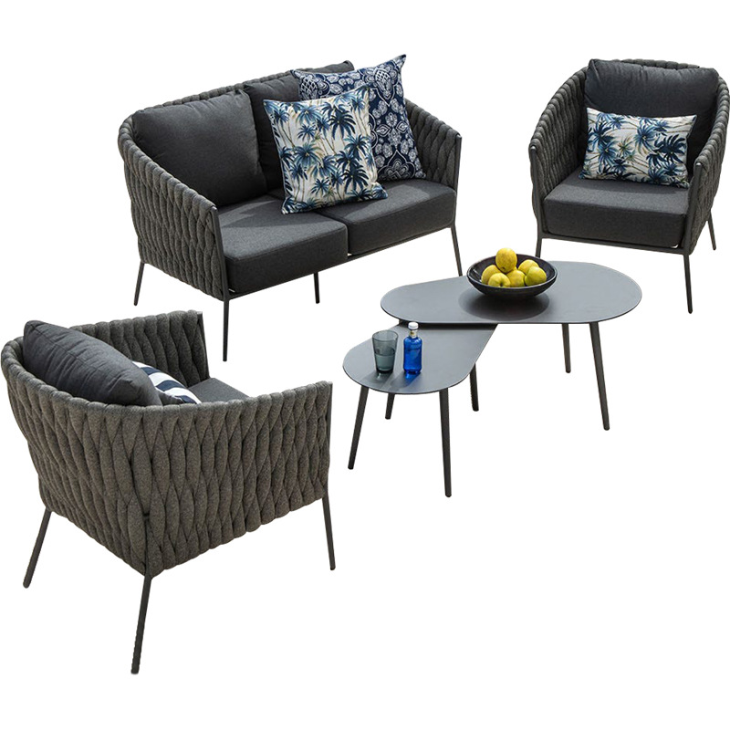 Conjunto de Sillas de Ratán para Exteriores, Resistentes al Agua, para Patio, Terraza, Jardín, Azotea, Villa o Casa de Huéspedes image 5