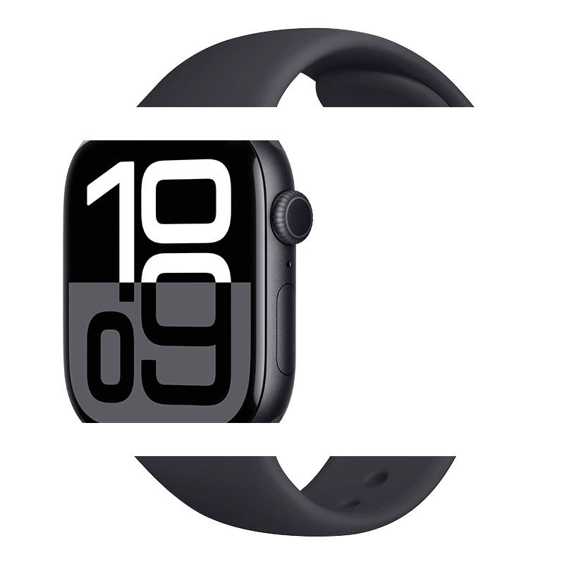 Подходит для ремешка Apple Watch 10. Классический ремешок из фторэластичного материала для часов Apple S8910/SE/ultra.