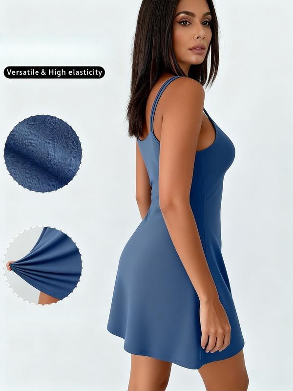 V 26016 Backs Tank Dress - Backless Strap Dress