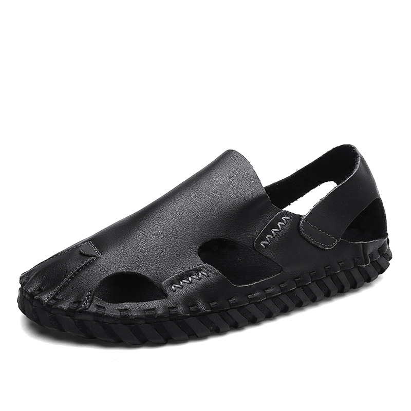 Transfronterizos zapatillas de cuero para hombres 2026 nuevos zapatos de conducción perezosos transpirables para hombres zapatos casuales de cuero