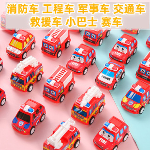 Anti-fall animal car cross-border mini pull back car boy children toy car wholesale e-commerce kindergarten