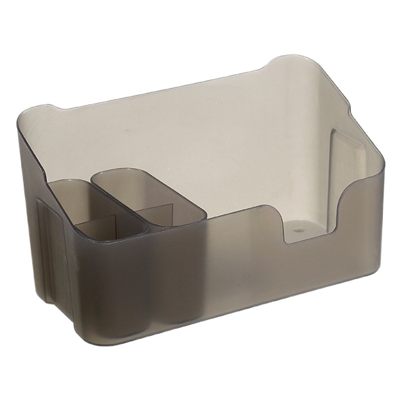 [Caja de almacenamiento de combinación de gabinete de espejo engrosado] caja de almacenamiento de cosméticos de escritorio cesta de almacenamiento de lápiz labial cepillo de maquillaje caja de organización