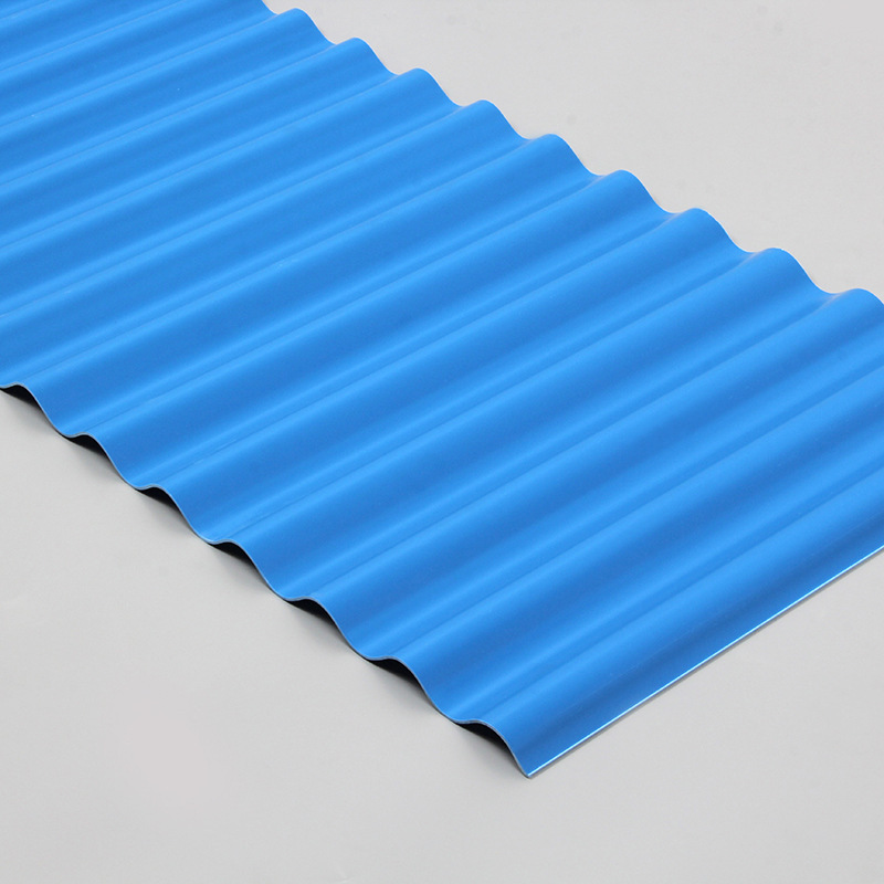 Tejas de plástico de PVC espesadas techo de acero de plástico granja mayorista pared química fibra de vidrio tubería de drenaje