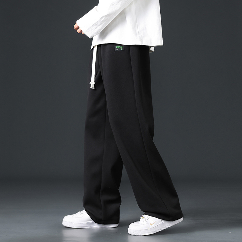 Pantalones Deportivos Holgados de Poliéster para Hombre