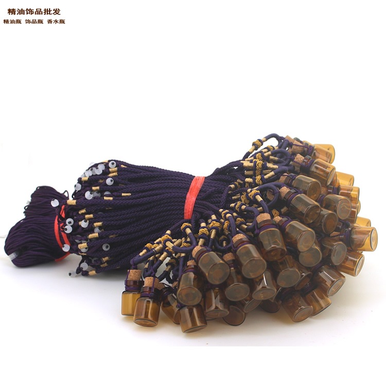 精油饰品网2ml茶色瓶紫色双扣绳直绑项链3.jpg