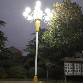 中华灯中杆灯LED玉兰灯景观灯大型景观灯广场灯制作厂家模组光源